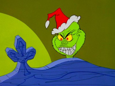 grinch laughing