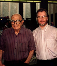 Glenn Erickson with A.I. Bezzerides