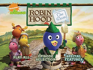 Os Backyardigans Robin Hood O Limpo Dvd