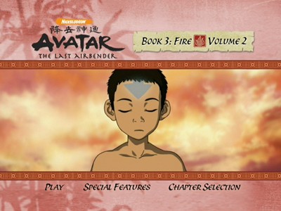 avatar the last airbender book 2 dvd set